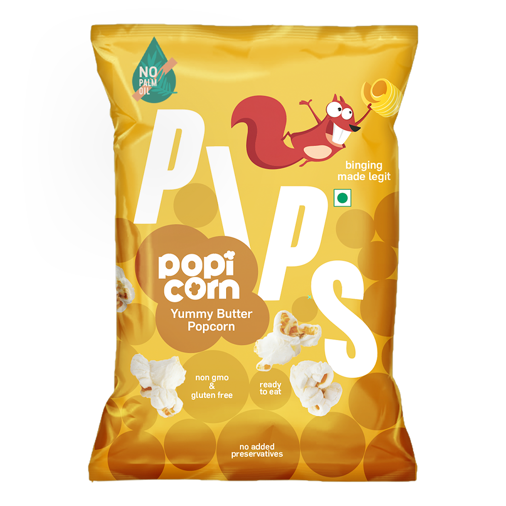 Yummy Butter Flavoured Popcorn (12 Packs)